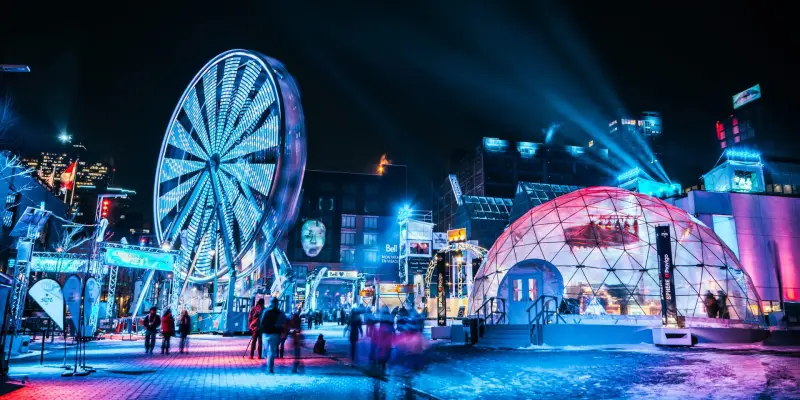 Festival "Montréal en Lumière"