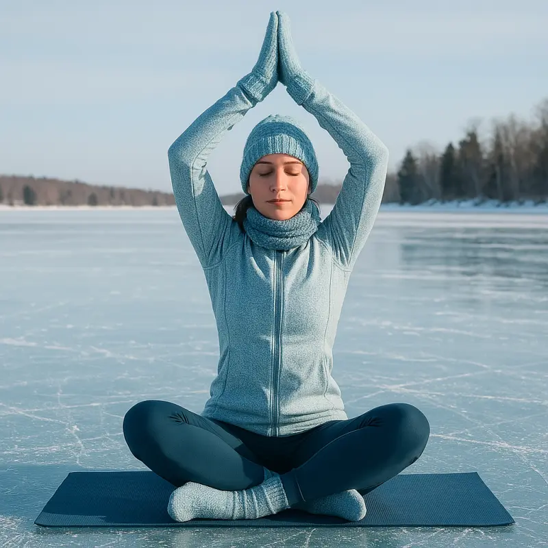 🧘‍♀️ Yoga sur Glace à Winnipeg : La Nouvelle Thérapie Choc des Stressés du Corporate (Testé à -30°C)