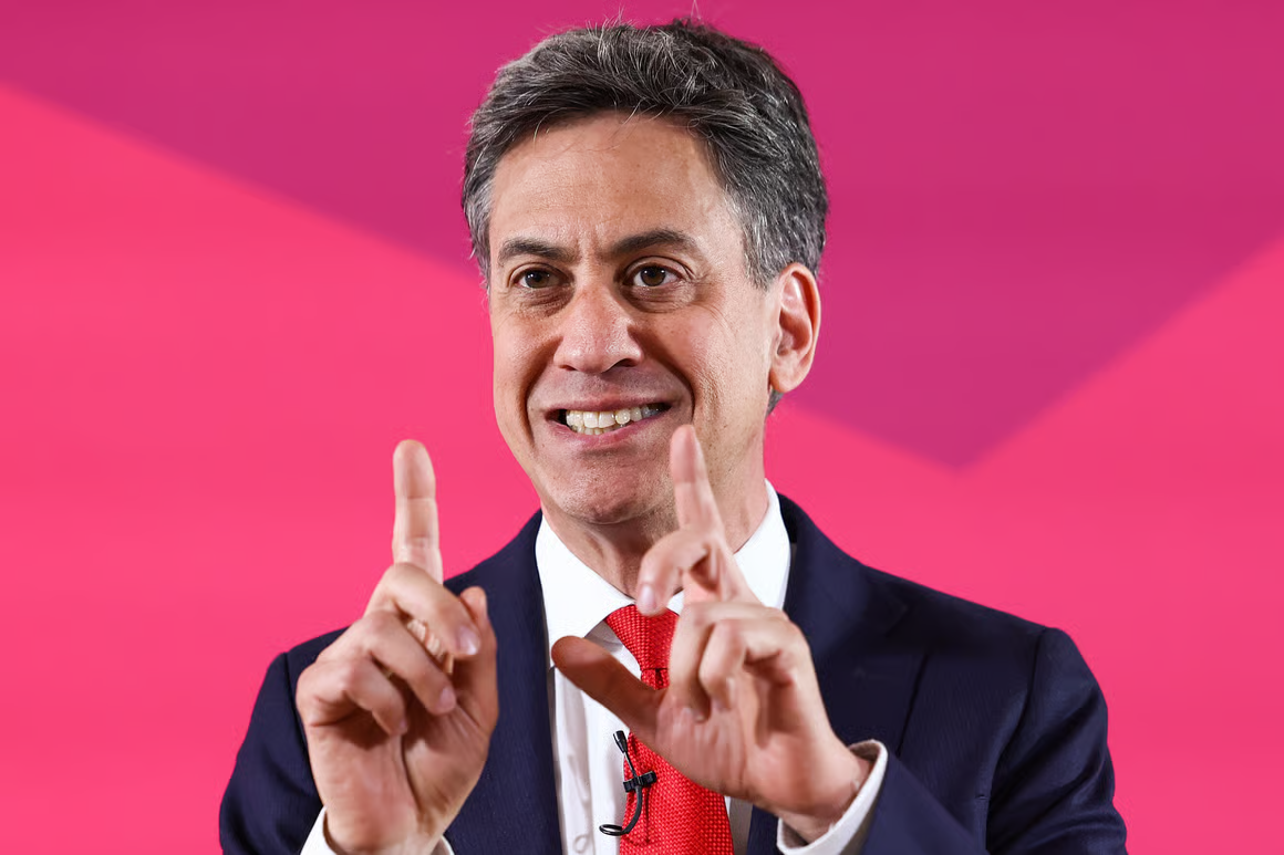 Royaume-Uni : Ed Miliband veut faire du pays un leader de l’énergie propre
