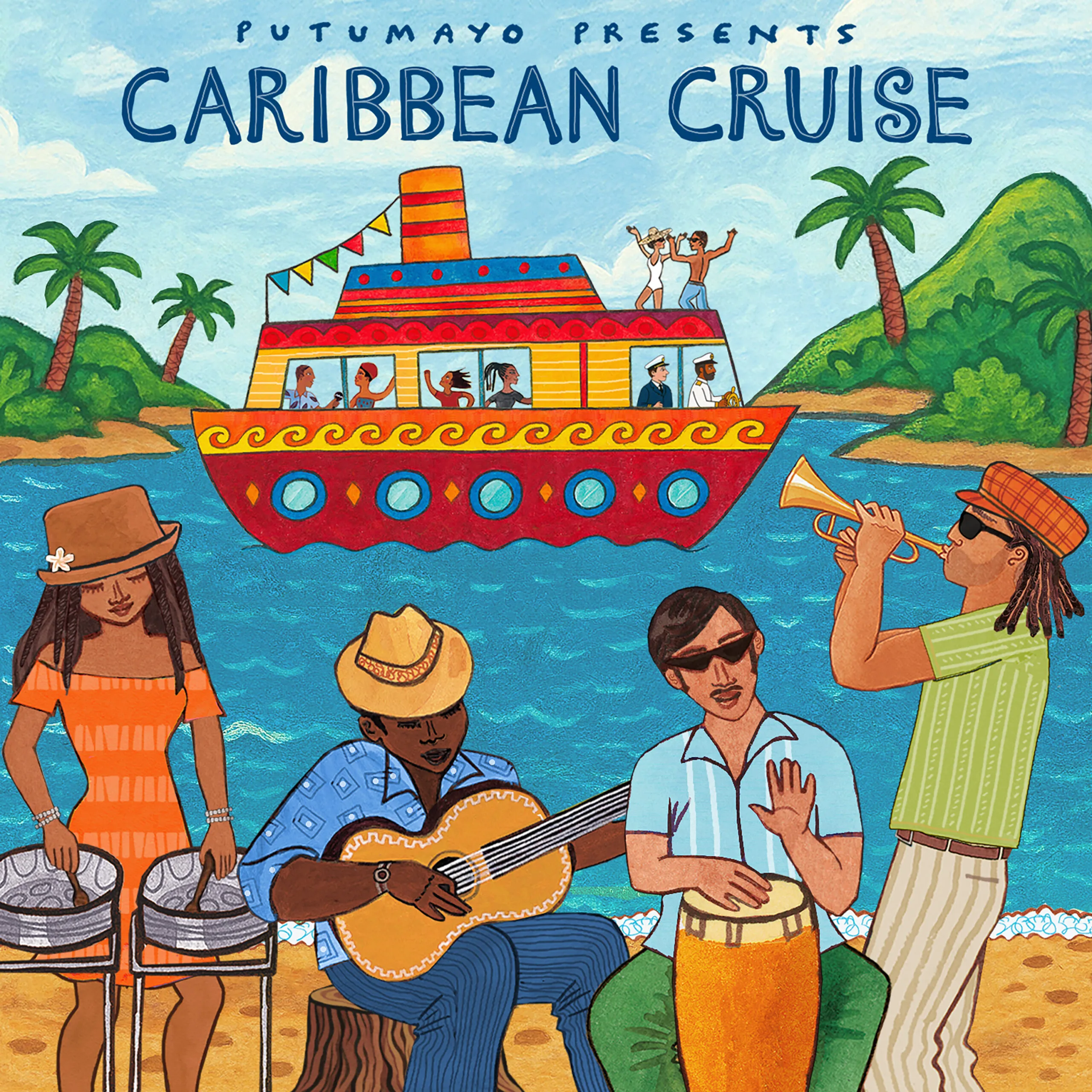 Putumayo démarre 2026 avec Caribbean Cruise, une invitation musicale au cœur des Caraïbes