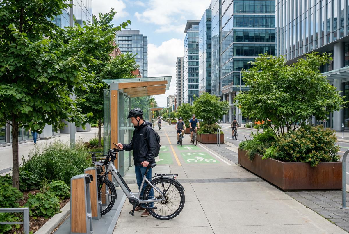 Le vélo électrique : une solution de transport durable et agréable au printemps