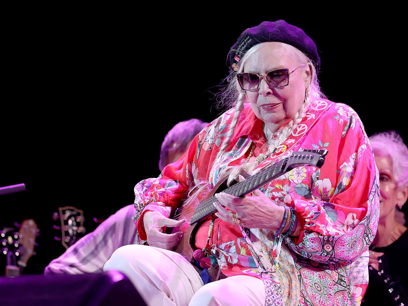 La cantautora Joni Mitchell