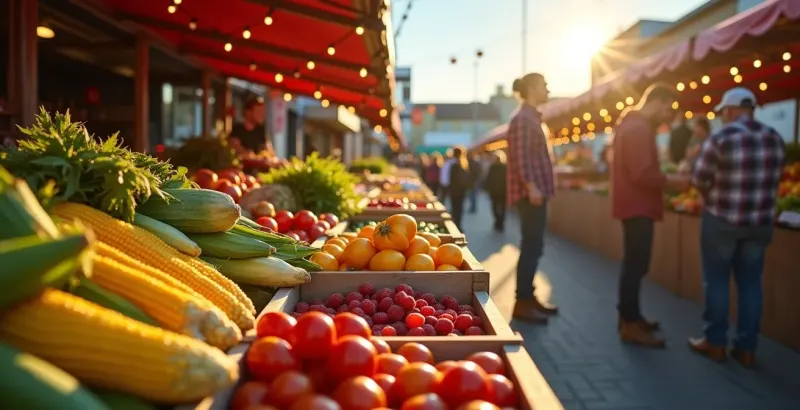 Manger local au Québec cet été : marchés, circuits courts et produits de saison