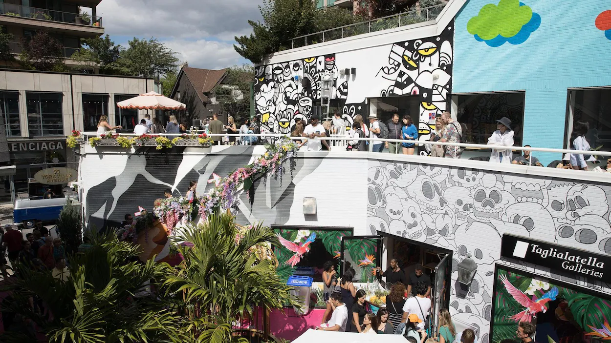 Yorkville Murals : l’art urbain à ciel ouvert