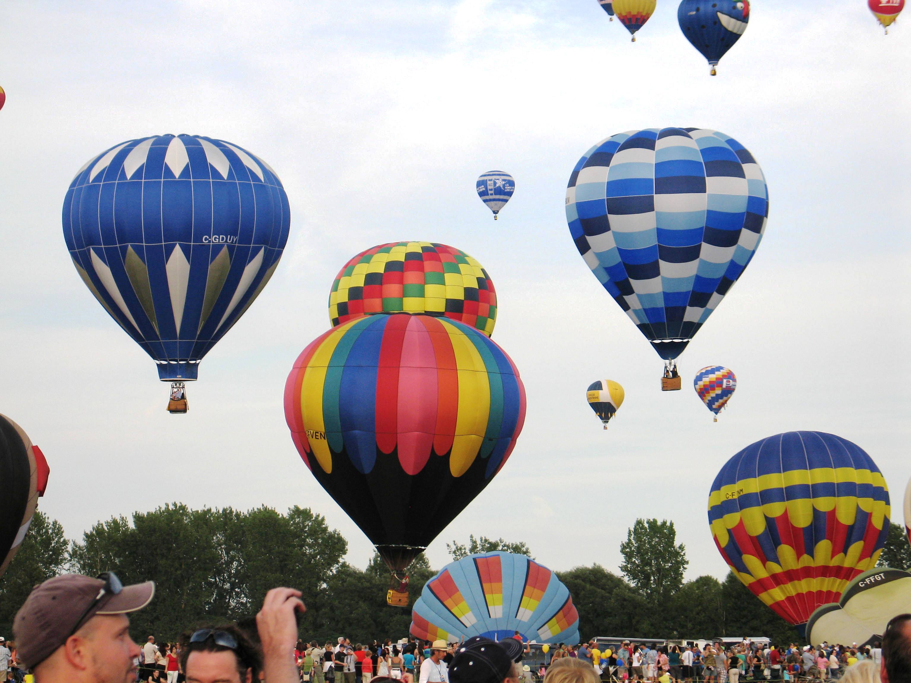 Des montgolfières plein le ciel à Saint-Jean-sur-Richelieu