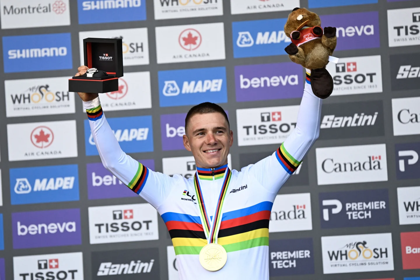 Montreal, capital del ciclismo: Evenepoel hace historia en los Mundiales