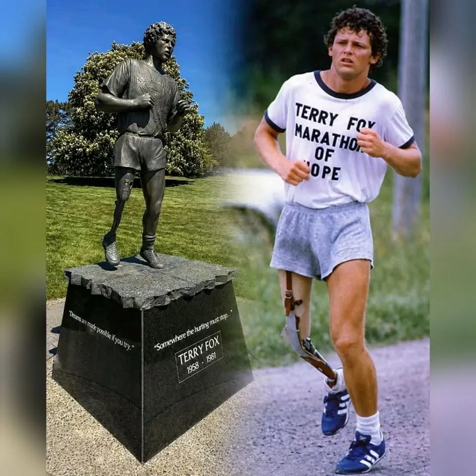 Terry Fox : le rêve d'un seul homme qui fait courir tout un pays