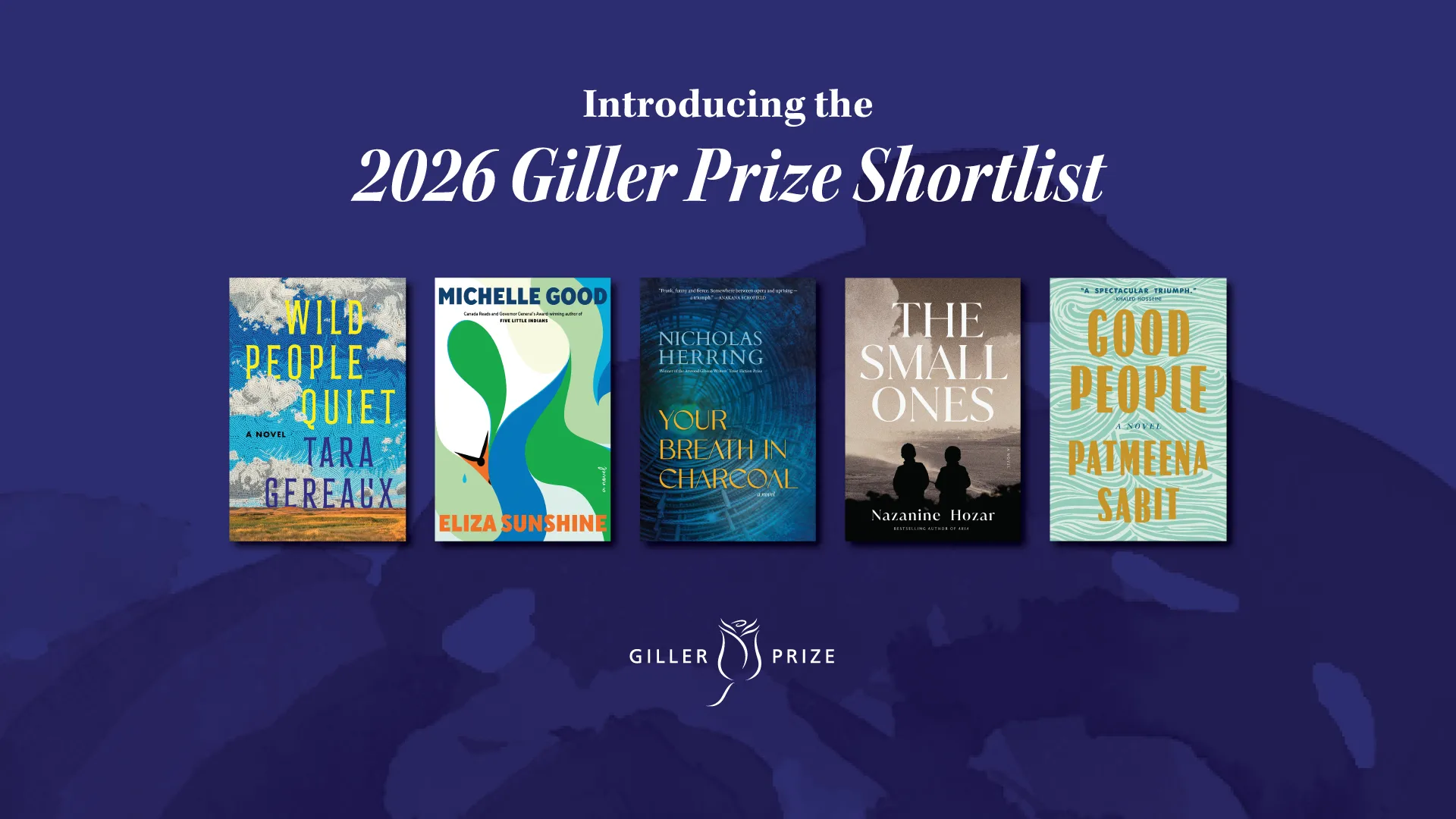Prix Giller 2026 : cinq romans en lice, choisis par des libraires indépendants