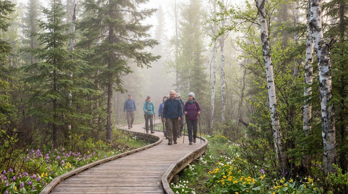 Los senderos naturales ofrecen una alternativa perfecta al gimnasio